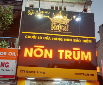 Biển Alu Chữ Nổi. Biển Alu Chữ Nổi.