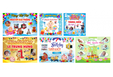 Tổng hợp phông sinh nhật file CorelDraw