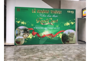 Bảng Hiệu Căng Bạt. 