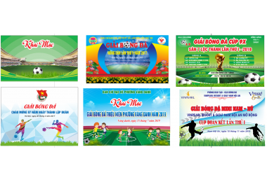 Tổng hợp file backdrop bóng đá File Corel 